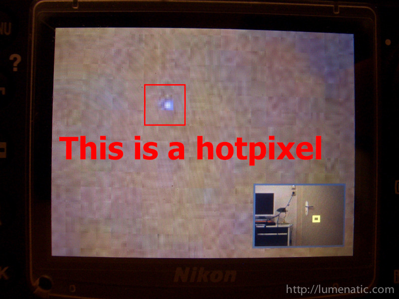 I’ve got a hotpixel