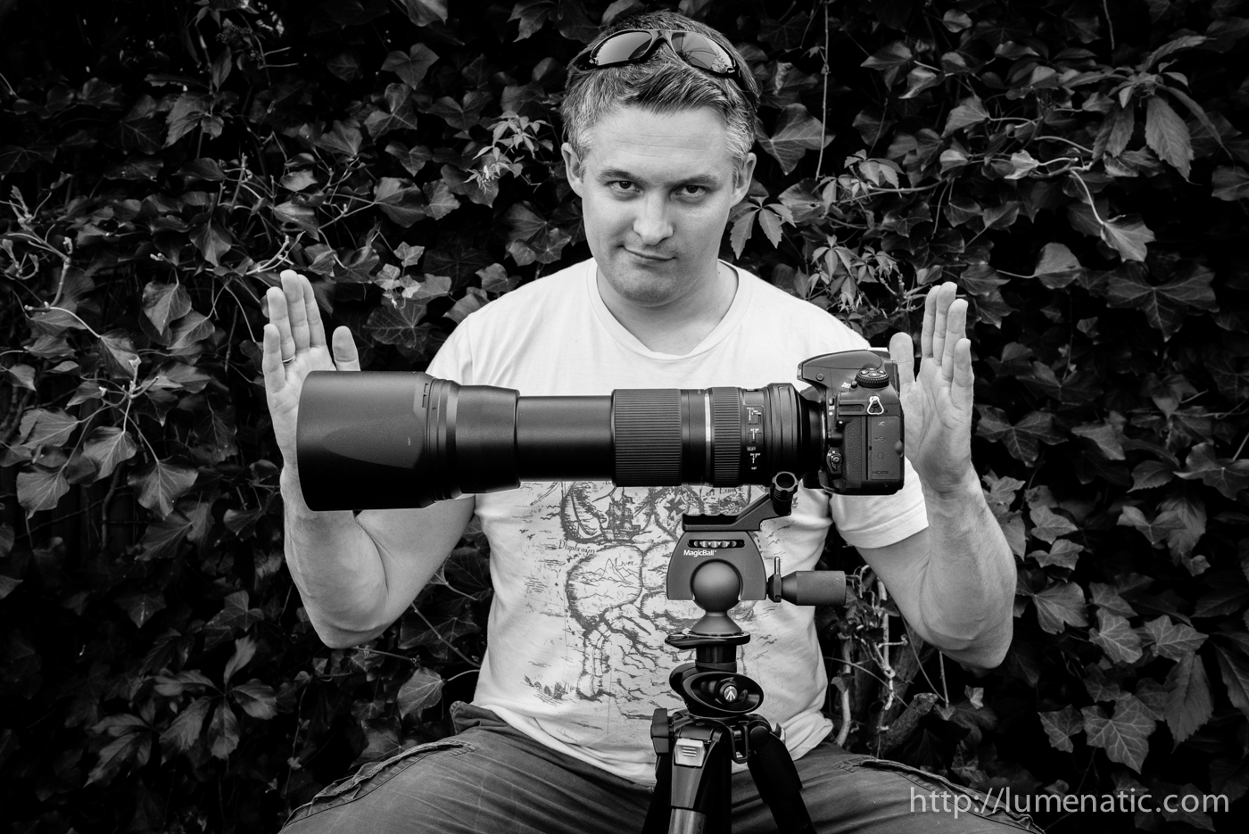 The Tamron 150600 mm telezoom lens